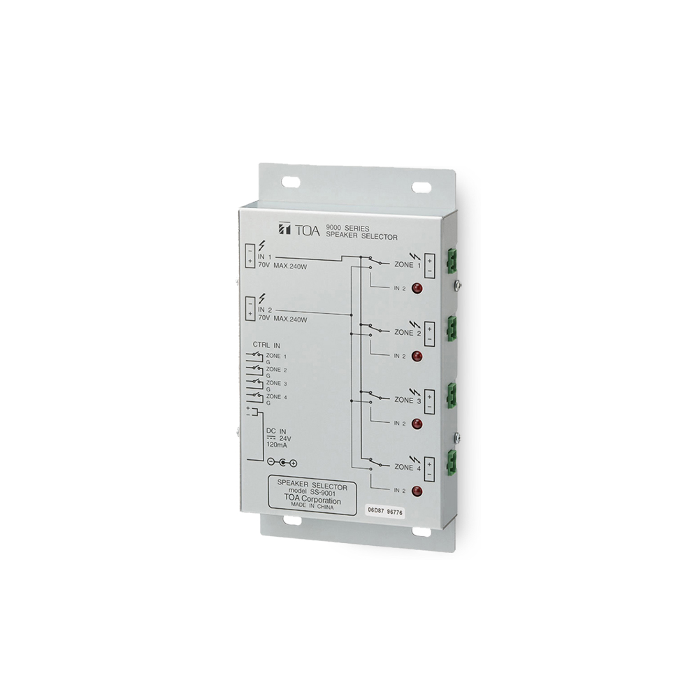 SS-9001 Speaker Selector