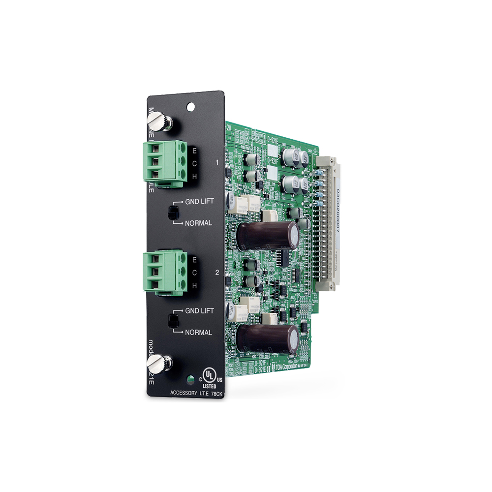 D-921E Mic/Line Input Module