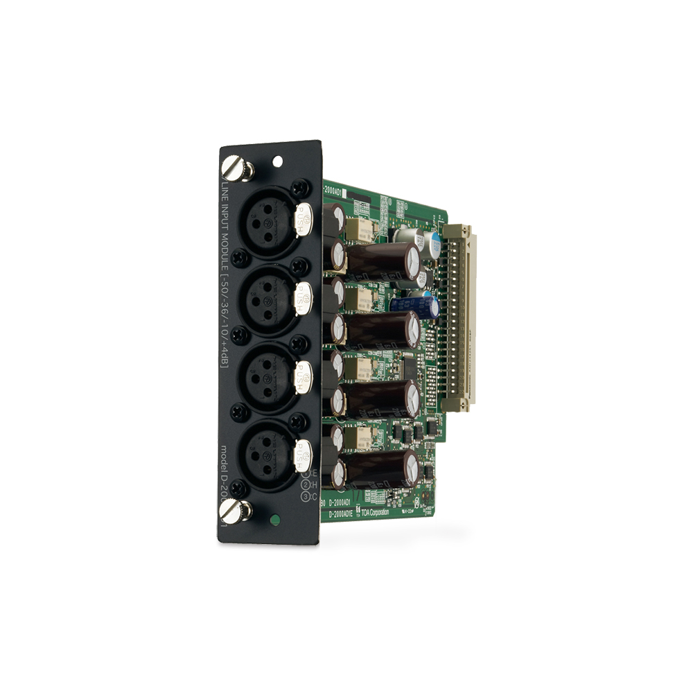 D-2000AD1 Mic/Line Input Module